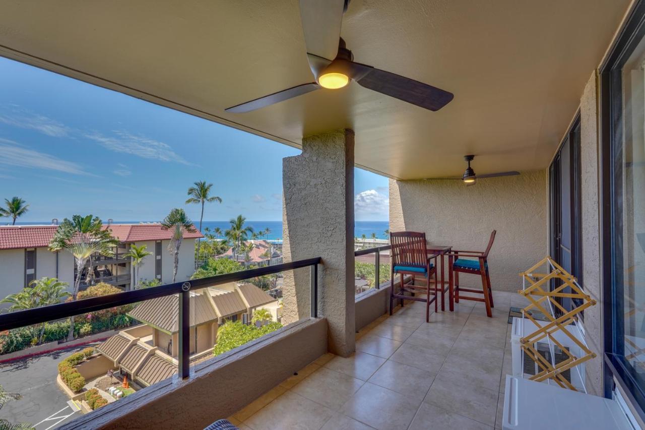 Kona Pacific Top Floor Retreat Ocean View And Pool! Kailua Kültér fotó