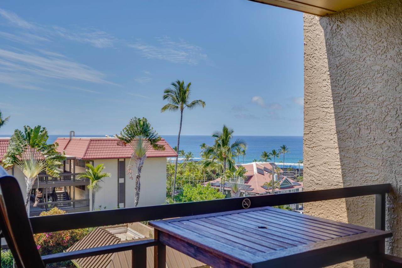 Kona Pacific Top Floor Retreat Ocean View And Pool! Apartman Kailua Kültér fotó