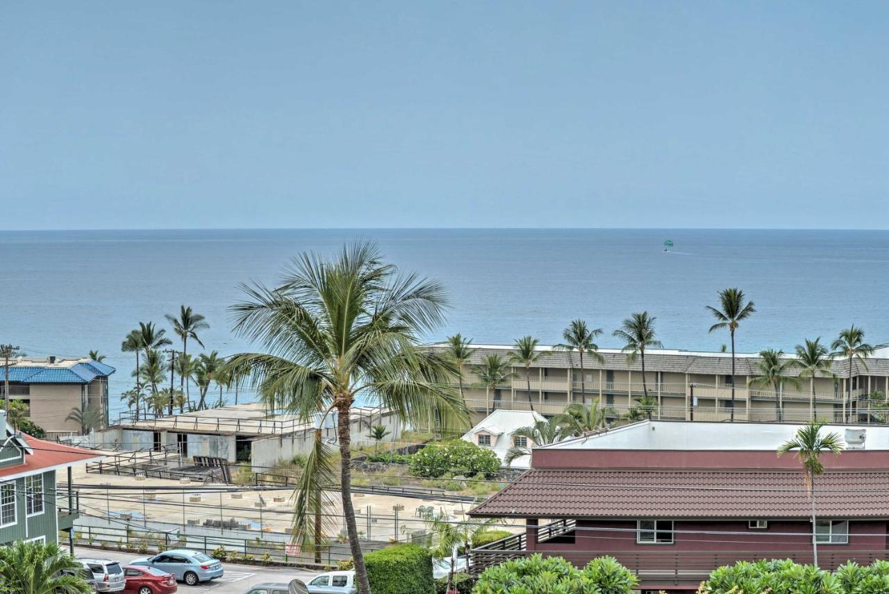 Kona Pacific Top Floor Retreat Ocean View And Pool! Apartman Kailua Kültér fotó